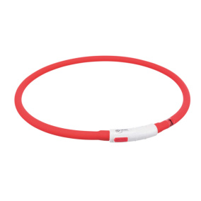Trixie Lichtgevende Halsband Hond Usb
  Siliconen Oplaadbaar Rood 70X1 Cm