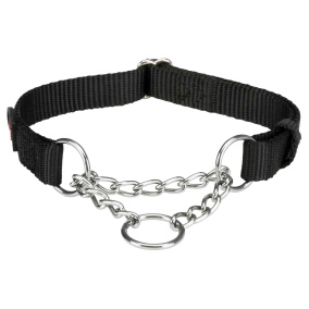 Trixie Halsband Hond Premium Halfslip
  Halsband Zwart 30-40X1,5 Cm