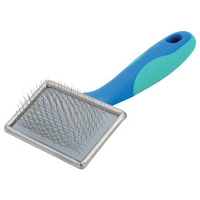 Vivog Slickerborstel Zacht Blauw S