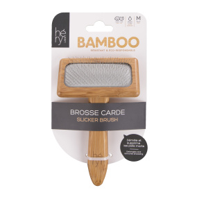 Hery Labo Borstel Zacht Bamboe Medium