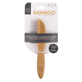 Hery Labo Kam Grof Met Roterende Tanden Bamboe 16 Tanden