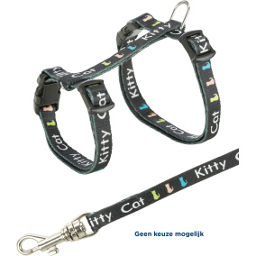 Trixie Kittentuig Junior Met Riem Kitty
  Cat Assorti 21-33X0,8 Cm / 120 Cm