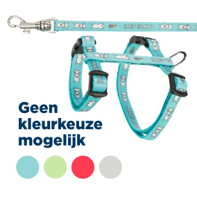 Trixie Konijnentuig Met Riem Baby Bunny
  Assorti 20-33X0,8+125 Cm