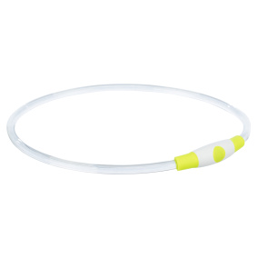Trixie Lichtgevende Halsband Usb Flash
  Light Oplaadbaar Tpu Groen 65X0,8 Cm