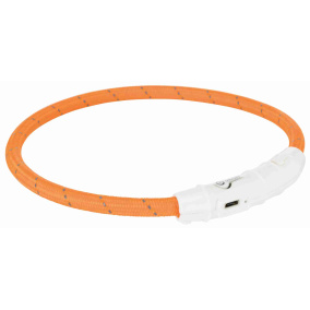 Trixie Lichtgevende Halsband Hond Flash
  Usb Tpu / Nylon Oranje 45X0,7 Cm