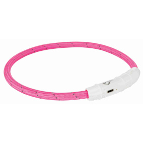 Trixie Lichtgevende Halsband Hond Flash
  Usb Tpu / Nylon Roze 45X0,7 Cm