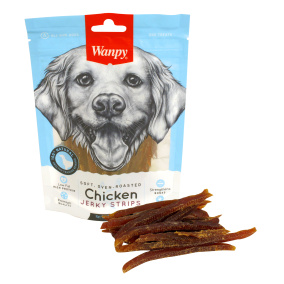 Wanpy Soft Oven-roasted Chicken Jerky Strips 100 Gr