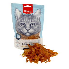 Wanpy Soft Oven-roasted Chicken Jerky Strips 80 Gr