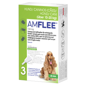 Krka Amflee Spot On Hond 10-20 Kg 134 Mg 3 Pip