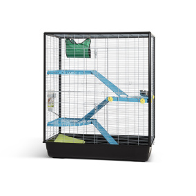 Savic Rattenkooi Zeno 3 Knock Down Empire Antraciet 100X50X118 Cm