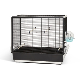 Savic Vogelkooi Primo 60 Knock Down Zwart 80X50X70 Cm