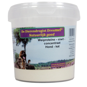 Dierendrogist Weiproteine Concentraat
  Hond / Kat 400 Gr