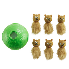 Nina Ottosson Dog Snuffle N' Treat Bal Groen 16X16X16 Cm