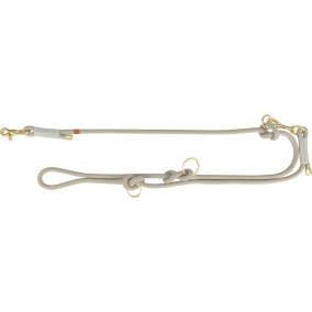 Trixie Soft Rope Hondenriem Verstelbaar
  Grijs / Lichtgrijs 200X1 Cm
