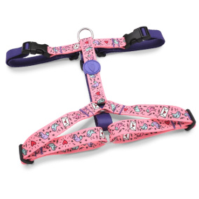 Morso Hondentuig H-tuig Gerecycled Sweet
  Tweet Roze 70-100X2,5 Cm