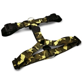 Morso Hondentuig H-tuig Gerecycled Full
  Metal Dog Bruin 50-70X1,5 Cm