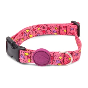 Morso Halsband Hond Gerecycled Pink Think
  Roze 43-70X2,5 Cm