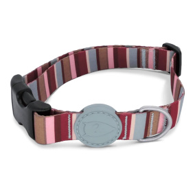 Morso Halsband Hond Gerecycled Skyline
  Rood / Roze 37-58X2,5 Cm