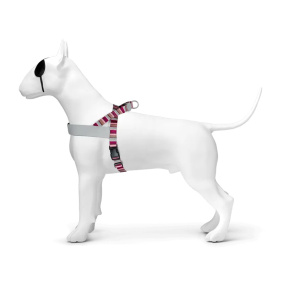 Morso Norwegian Hondentuig Gerecycled
  Skyline Rood / Roze 46-60X42 Cm