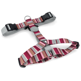 Morso Hondentuig H-tuig Gerecycled
  Skyline Rood / Roze 70-100X2,5 Cm