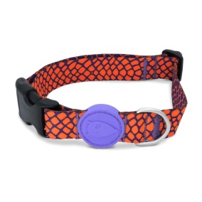 Morso Halsband Hond Gerecycled Urban
  Lizard Rood 43-70X2,5 Cm