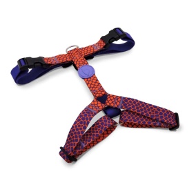 Morso Hondentuig H-tuig Gerecycled Urban
  Lizard Rood 70-100X2,5 Cm