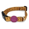 Morso Halsband Hond Gerecycled Jungle
  Drum Oranje 30-42X1,5 Cm