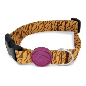Morso Halsband Hond Gerecycled Jungle
  Drum Oranje 43-70X2,5 Cm