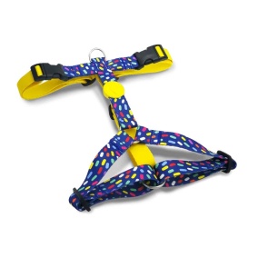 Morso Hondentuig H-tuig Gerecycled Color
  Invaders Paars 60-80X2,5 Cm