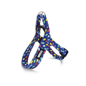 Morso Mini Hondentuig Verstelbaar
  Gerecycled Color Invaders Paars 32-41X2,5 Cm