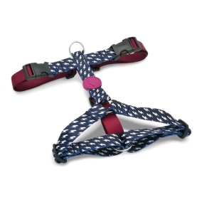 Morso Hondentuig H-tuig Gerecycled Power
  Flow Zwart 40-55X1,5 Cm