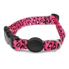Morso Halsband Hond Gerecycled Bubble Leo
  Roze 30-42X1,5 Cm