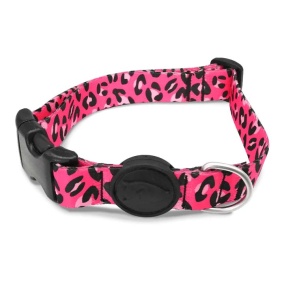 Morso Halsband Hond Gerecycled Bubble Leo
  Roze 43-70X2,5 Cm