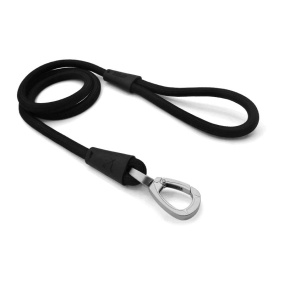 Morso Hondenriem Soft Rope Gerecycled
  Black Zwart 120X1 Cm