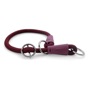 Morso Half Slip Halsband Hond Soft Rope
  Gerecycled Plum Paars 55X1 Cm