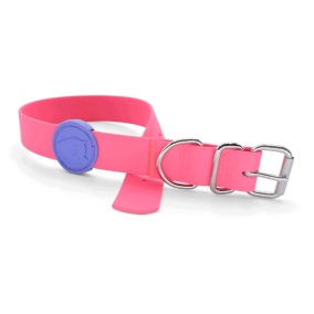 Morso Halsband Hond Waterproof Gerecycled
  Passion Pink Roze 23-31X1,5 Cm