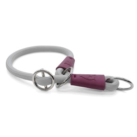 Morso Half Slip Halsband Hond Soft Rope
  Gerecycled Grey Grijs 55X1 Cm