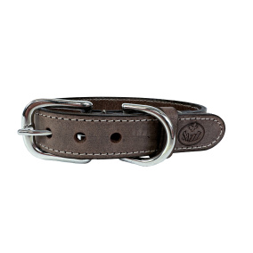 Sazzz Halsband Hond Nomad Vintage Leer
  Bruin 32-39X2 Cm