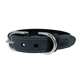 Sazzz Halsband Hond Nomad Vintage Leer
  Antraciet 37-45X3 Cm