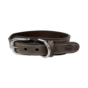 Sazzz Halsband Hond Boho Vintage Leer
  Bruin 37-45X3,5 Cm