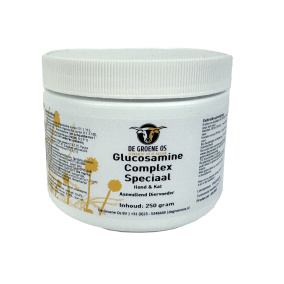 De Groene Os Glucosamine Complex Speciaal Hond / Kat 250 Gr