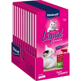 Vitakraft Cat Liquid Snack Rund & Inuline 11X6 St