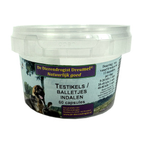 Dierendrogist Testikels Indalen Capsules
  60 St