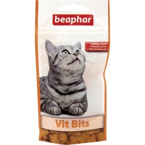 Beaphar Malt Bits Vit (kattensnack) 35g
