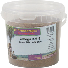 Dierendrogist Omega 3-6-9 Vetzuren 500 Gr