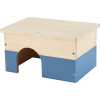 Zolux Neolife Houten Huisje Cavia Blauw 35X21X16 Cm