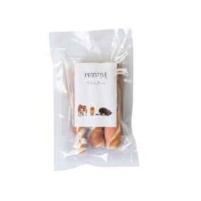 Petstyle Living Twisted Stick Multicolor Met Kip 20 Cm 2 St