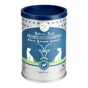 Pawfect Freeze Dried Treats Goat Liver 50 Gr