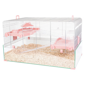 Zolux Knaagdierkooi Panas Roze 79X48X45 Cm