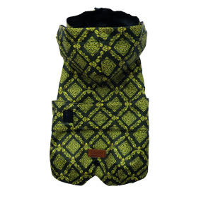 Croci Hondenjas Goldfinger Waterproof Geel / Zwart 25 Cm